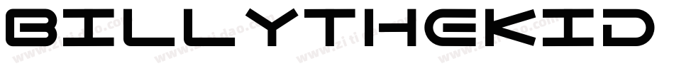 BILLYTHEKID Regular字体转换